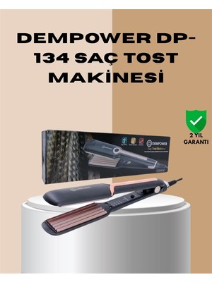 LTG Nova Evde Profesyonel Görünüm: DP-134 Tost Şekillendirici ile Kalıcı Stil