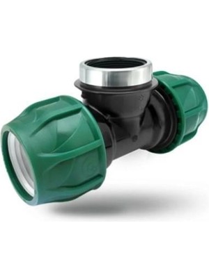 Bigelal Poelsan Siyah 25X1/2X25 Kablin Dişi Te