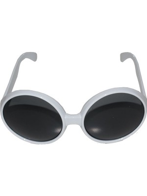 Bigelal 80 Li Yıllar Beyaz Renk Nostalji Yeşilçam Parti Gözlüğü