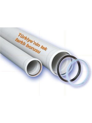 Bigelal Ege Yıldız 110X1000 Pvc Boru 2,2 mm