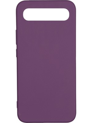 Adige Tecno Spark Slim 5G Kılıf Biye Silikon Mürdüm