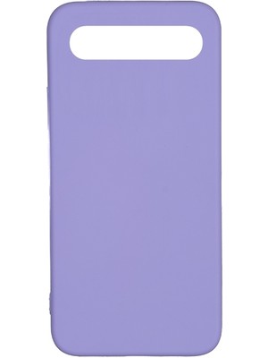 Adige Tecno Spark Slim 5G Kılıf Biye Silikon Lila