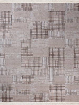 Nexus Halı Hanzade 3112 Kahve Serisi Triko Akrilik Salon Oturma Yatak Odası Halısı