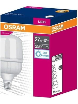 CINARSTORE LED E27 27W/3000LM Beyaz Işık