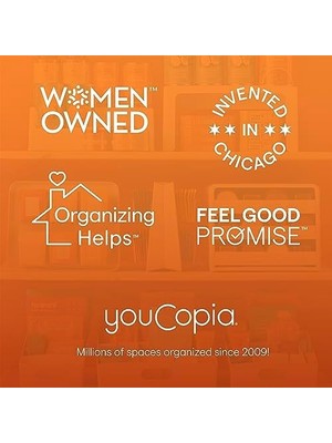 1 Kutu Düzenleyici Shelfsteps Düzenleyici, Plastik, Beyaz