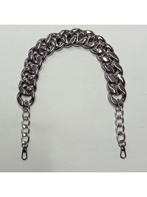 Ağırsoy Zincir Çanta Sapı 65 cm Ucunda Kancası Montajlı