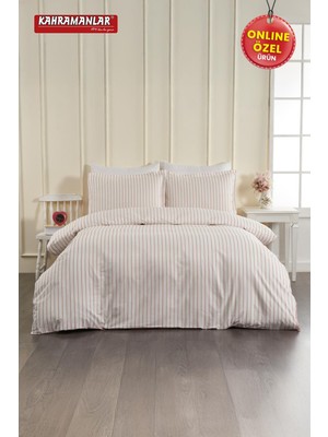 Kahramanlar Duru %100 Pamuk Çift Kişilik Nevresim Takımı