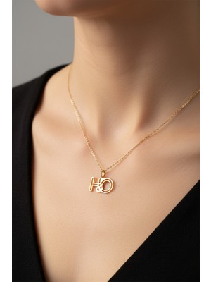 TabiTela 8 ayar altın kolye ucu H&O GM12163 1 gr