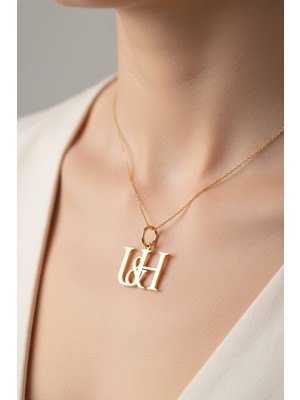 TabiTela 8 ayar altın kolye ucu H&U GM12319 0.5 gr