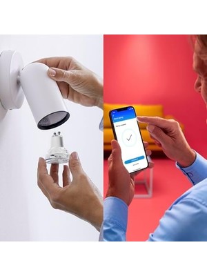 CINARSTORE Wiz Rgb Spot Ampul 50W GU10 Cam