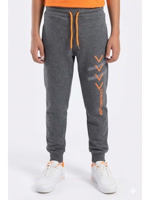 Crassi Erkek Çocuk Eşofman Altı Baskılı Kışlık 3 Iplik