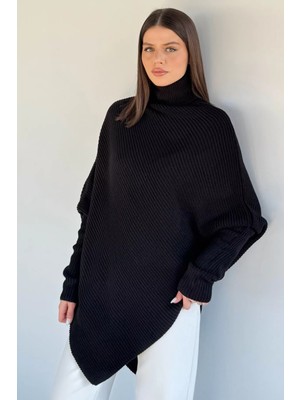 Gülseli Kadın Boğazlı Triko Kazak P-00020200