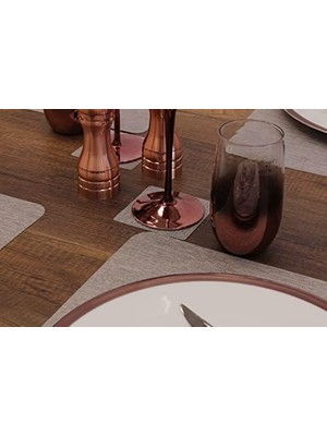 Gri Düz Ps Lazer Kesim Amerikan Servis 2 Adet 35X45 cm