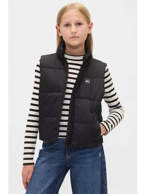 Gap V-Frch Logo Çocuk Yelek