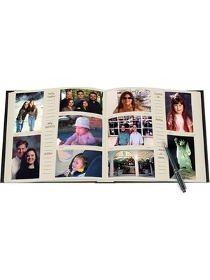CINARSTORE Albums Ekstra Büyük Kapasiteli Fotoğraf Albümü, 500 Cep 4x6, Siyah