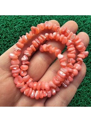 Şekilsiz Mercan Sedef Taşı 7 mm