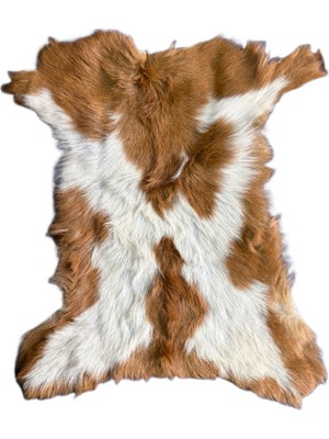 Naturel Doğal Desenli Boyasız Dekoratif Oğlak Postu - Doğal Oğlak Postu