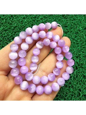 Küre Lila Selenit Taşı 8 mm