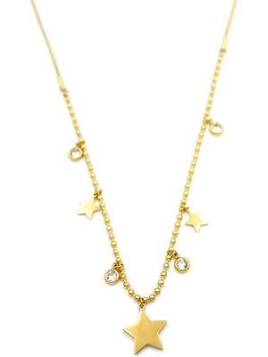 ModaSize Yıldız Kolye - Altın