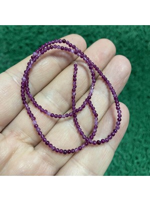 Küre Ametist Renkli Kuvars Taşı 2 mm