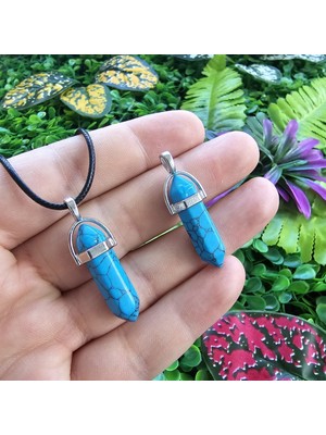 Pandül Turkuaz Taşı Kolye