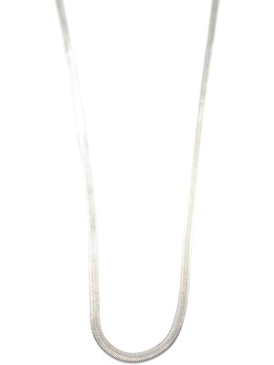 ModaSize Xuping Italyan Zincir KOLYE-60CM - Gümüş