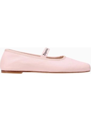 Repetto Lisbeth Deri, Kare Burunlu, Logolu Şık Parisian Tasarım Babet