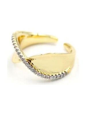 ModaSize Taşlı Yüzük - Altın