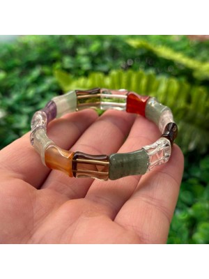 Doğal Çakra Taşları Bileklik