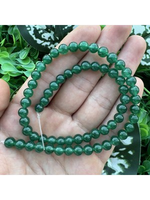 Küre Yeşil Akik Taşı 6mm