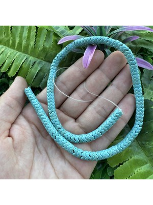Yılan Desenli Turkuaz Taşı 6 mm