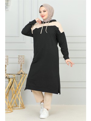 Lizay Garnili Spor Takım Siyah - Siyah - 42