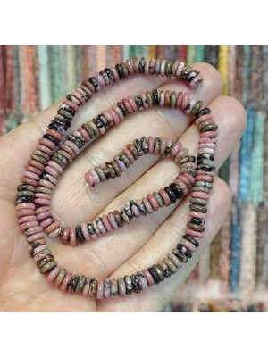 Disk Rondela Rodonit Taşı 6x1 mm