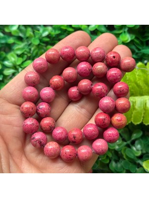 Küre Pembe Rodonit Taşı 10 mm