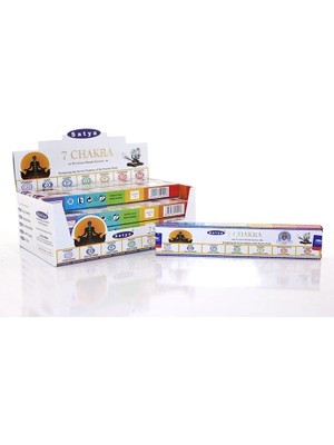 Dinç Store 44 Satya 7 Chakra Tütsü DINÇSTORE-4522