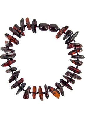 Yetişkin Kahve Kehribar Bileklik