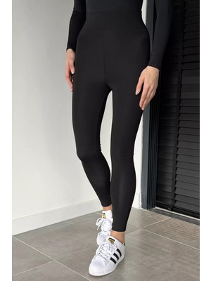 Gülseli Kadın Yüksek Bel Likralı Tayt P-00019070