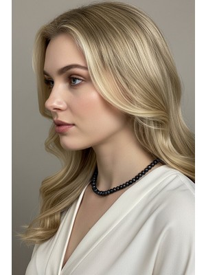 Taş Uzmanı Gerçek Istridye Incisi, Doğal Hakiki Inci Kolye, Barok Doğal Gerçek Inci Kolye