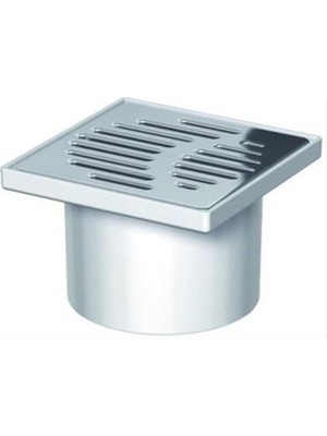 Aco - Easyflow Üst Başlık, 150X150MM Paslanmaz Çelik Izgaralı - 2700.77.11