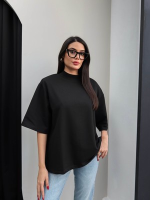 Esra Helvacı Vatkalı Oversize Tshirt