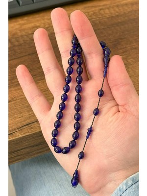 Tesbihkenti Gece Mavisi Mahmut Başkale Seri Ateş Kehribar Tesbih