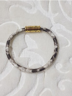 Canka Piton Yılan Derisi Bileklik