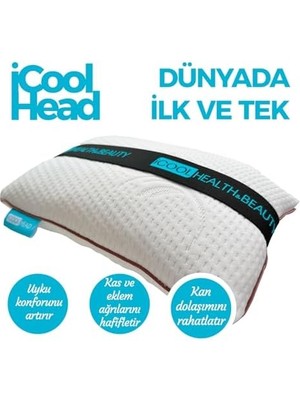 Icool Ortopedik Bacak Arası ve Diz Arası Yastık – Doğal Karabuğday Kabuğu Dolgulu, Nefes Alan Oeko Tex Sertifikalı Kumaş, Yan Yatanlar ve Hamileler Için Uyku Desteği