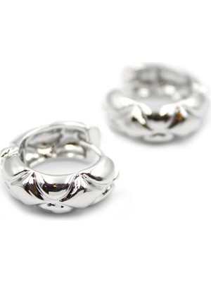 ModaSize Halka Küpe - Gümüş