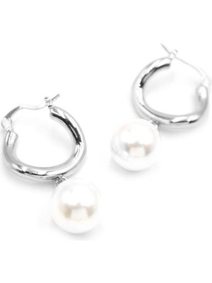 ModaSize Inci Küpe - Gümüş