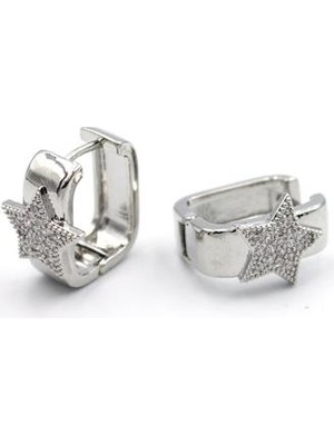 ModaSize Yıldız Küpe - Gümüş