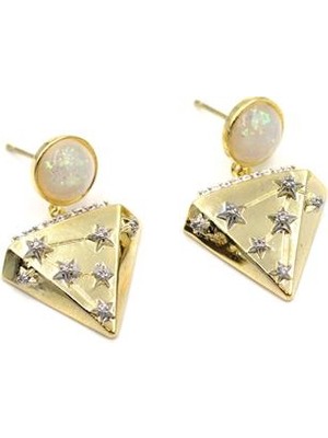 ModaSize Yıldız Küpe - Altın