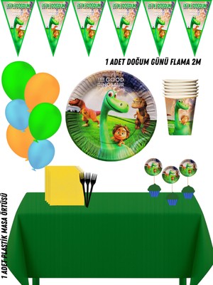 The Good Dinosaur Dinazor 24 Kişilik Doğum Günü Parti Süsleri Seti
