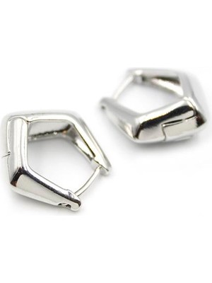 ModaSize Halka Küpe - Gümüş