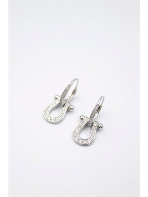 ModaSize Halka Küpe - Gümüş